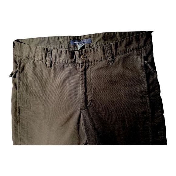 Black men’s French Connection modern pants with zipper pockets 36 x 34 - Picture 3 of 5